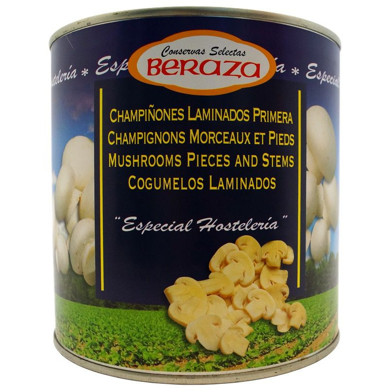 CHAMPIÑÓN LAMINADO 6/3 Kg.